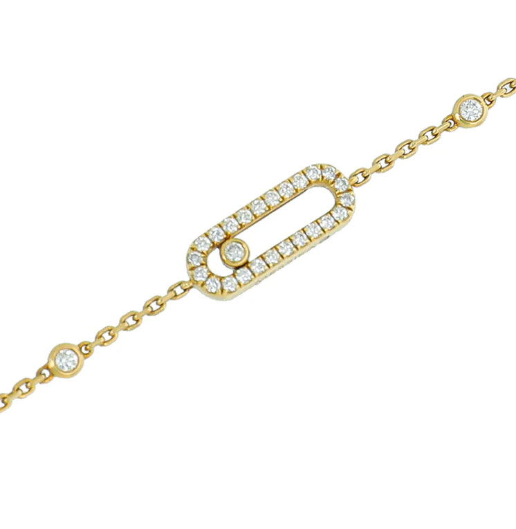 Pave Bar Bracelet