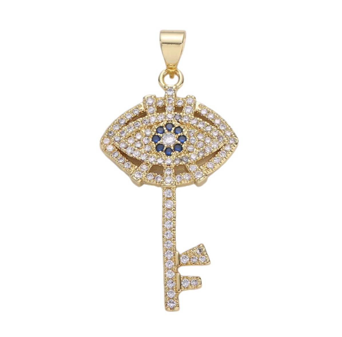 Eye Adore Key Necklace