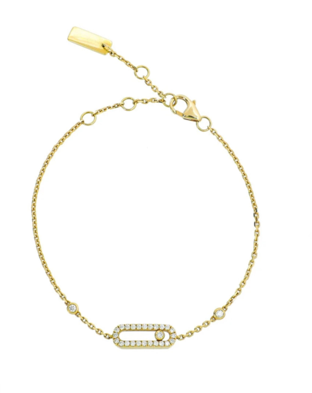 Pave Bar Bracelet