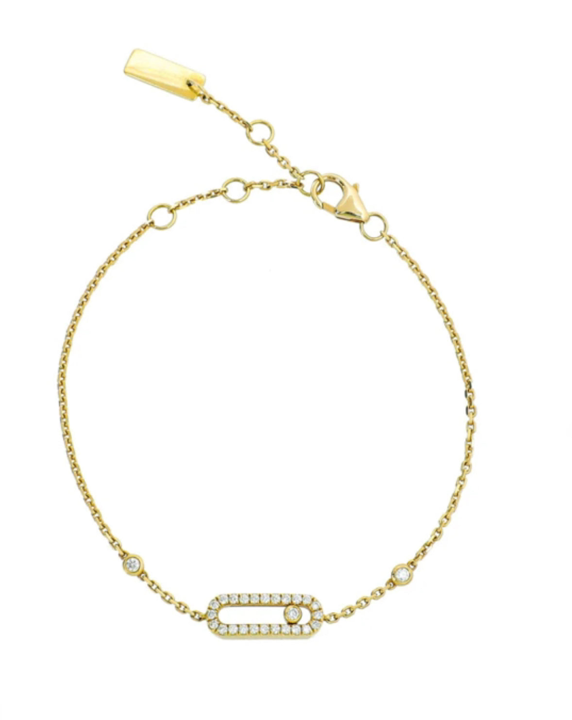 Pave Bar Bracelet