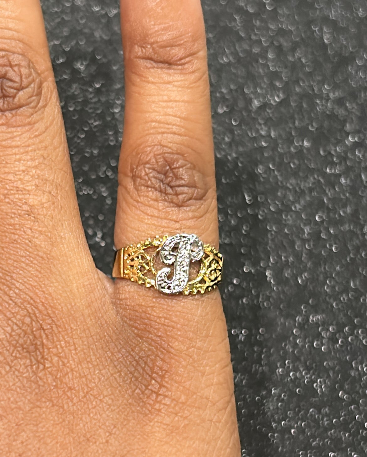 Roman Initial Statement Ring