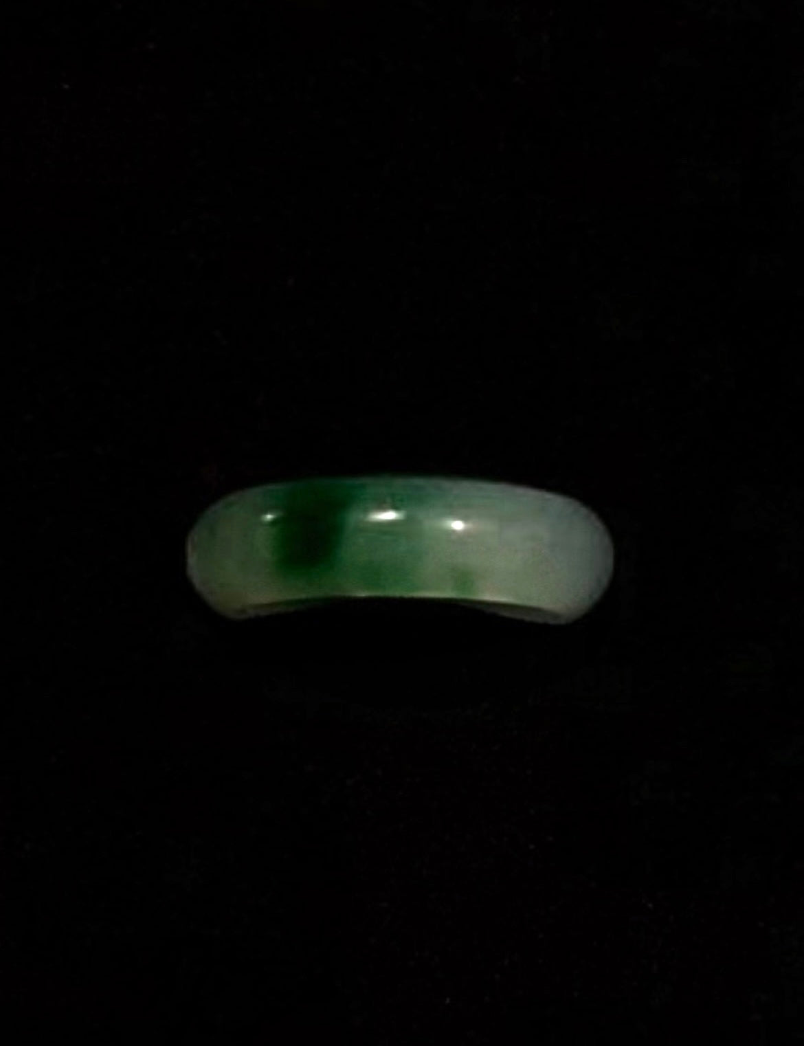 Burmese Verglas Jade Ring