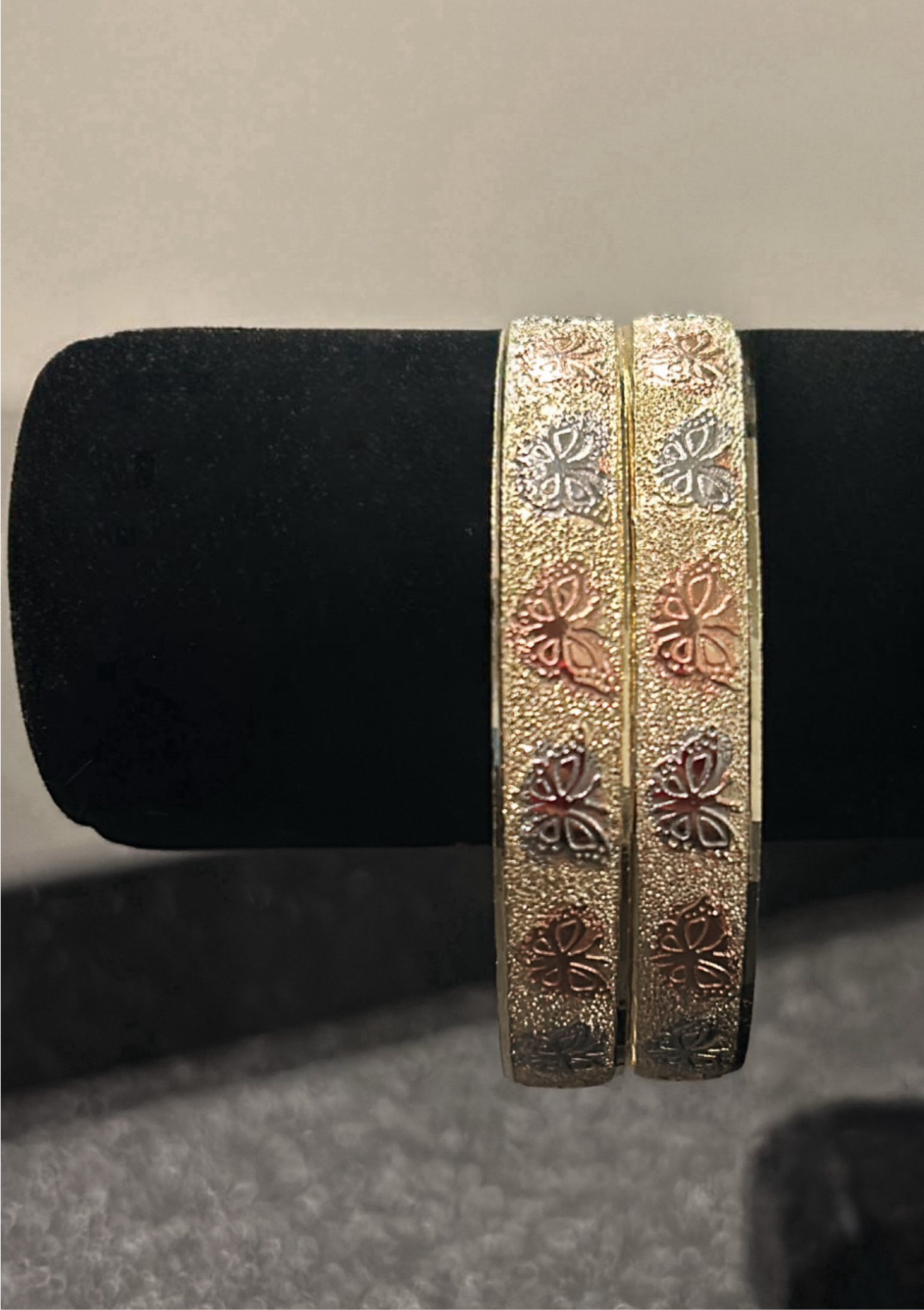 Monarch Tri-Tone Bangle