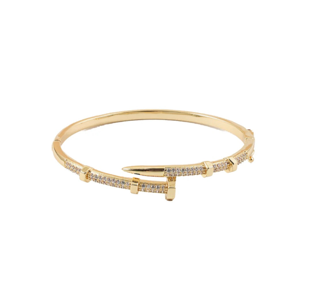 Cuffed It Bangle | 18k Gold Plated
