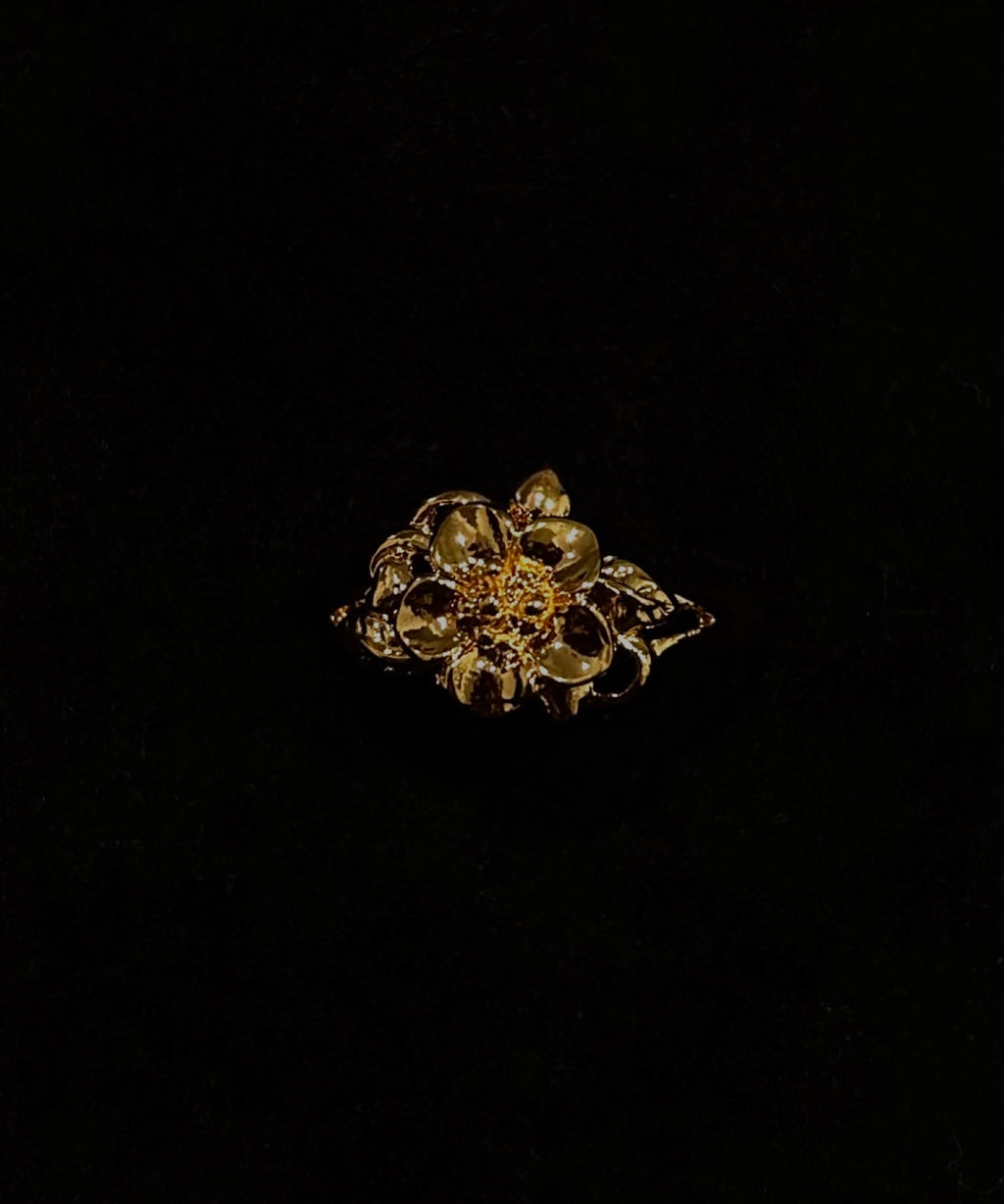 Camellia 24k Ring