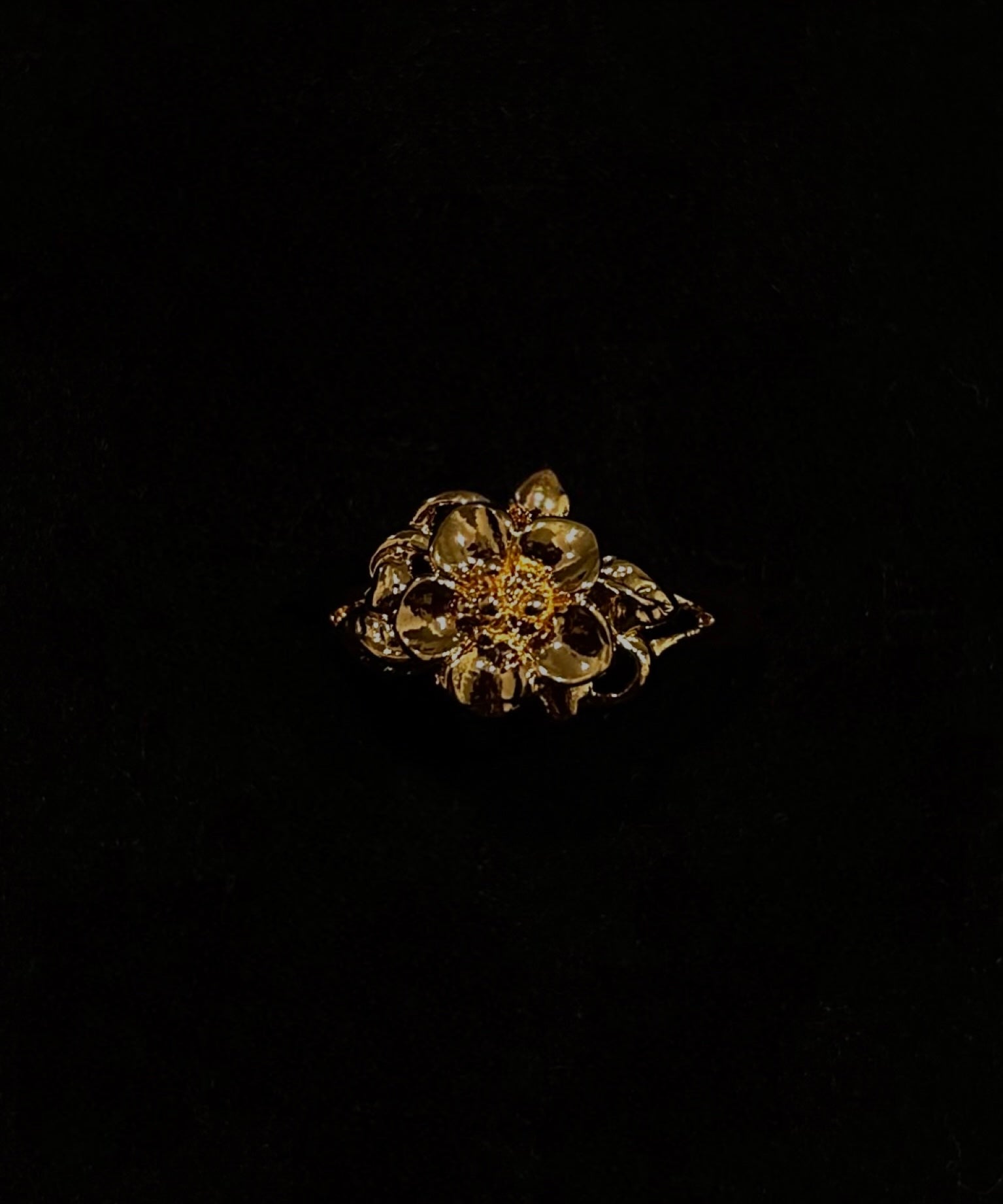 Camellia 24k Ring
