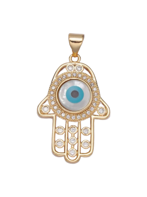 Protect Me Hamsa Necklace