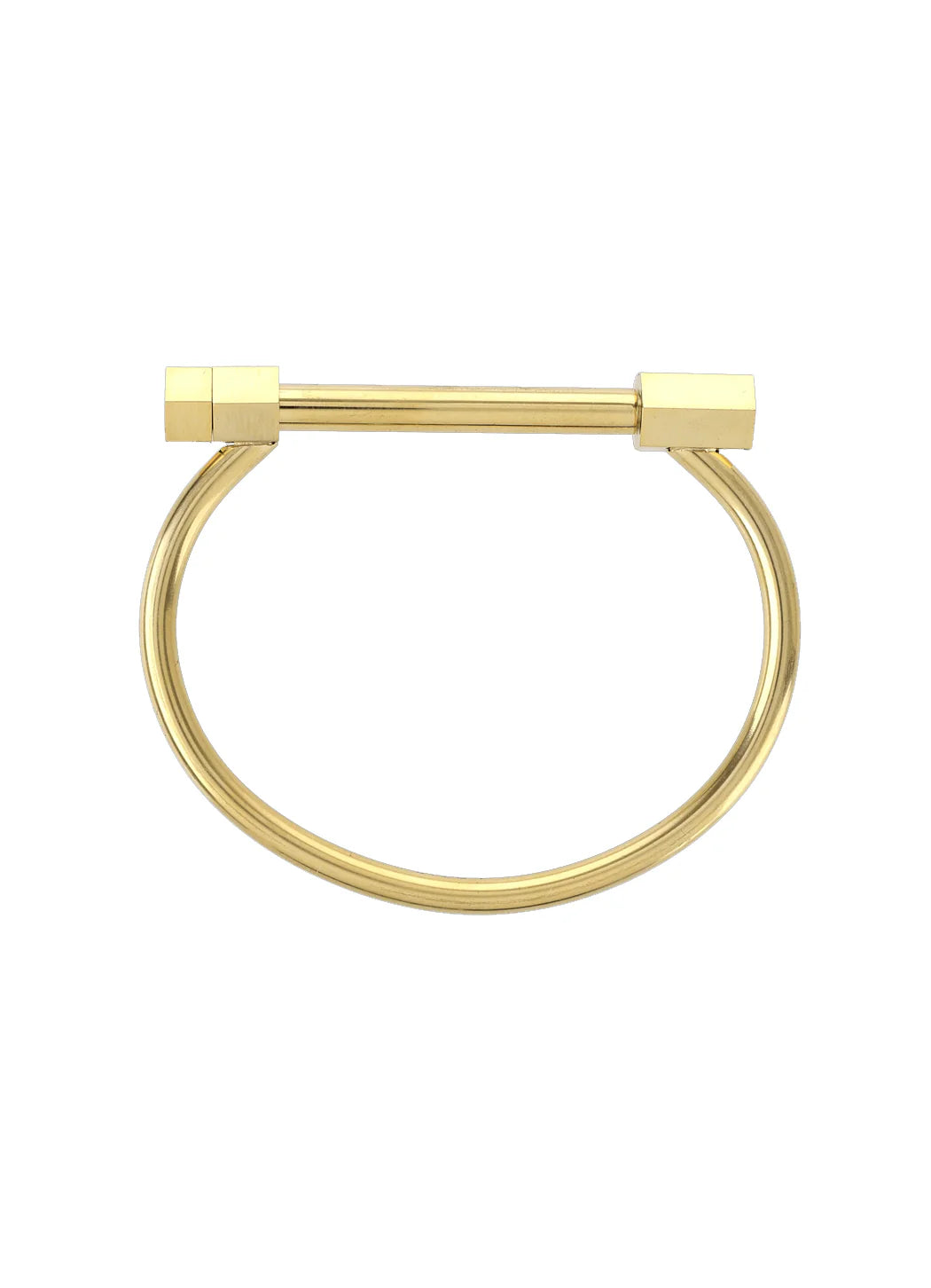 Minimal Bar Cuff Bangle | 18k Gold Bangle