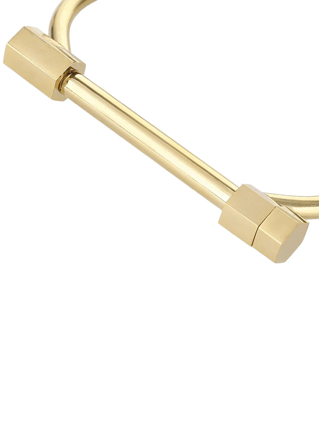 Minimal Bar Cuff Bangle | 18k Gold Bangle
